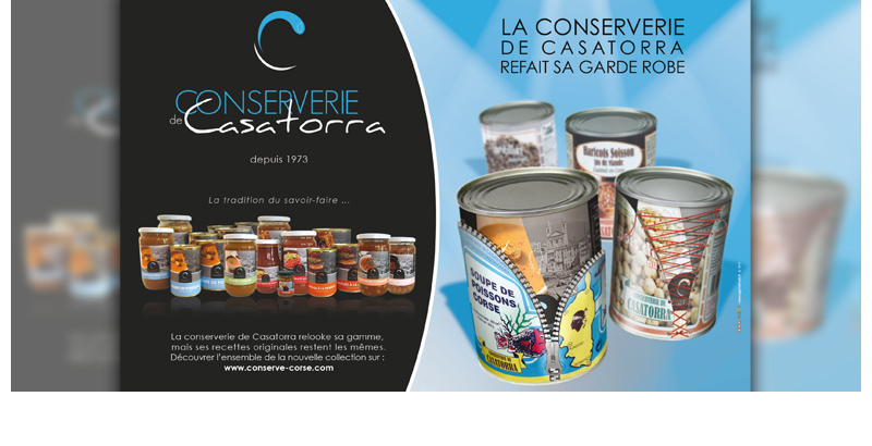 conserverie de casatorra repas plat corse